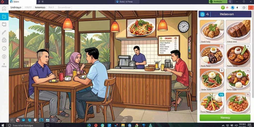 7777w - Beragam pilihan tema yang menghibur pengguna.